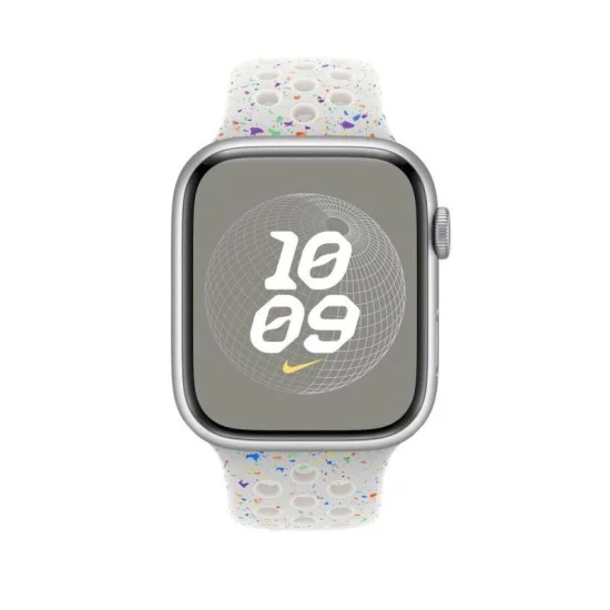 Apple Watch Strap 45Mm Pure Platinum Nike Sport Band - S/M